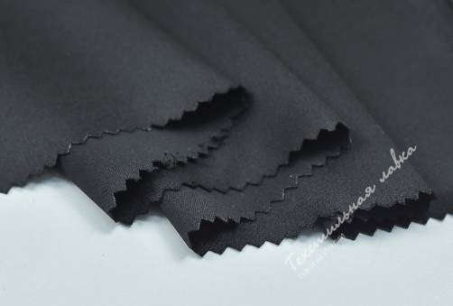 Атлас плательный Р0005-01#Black 3