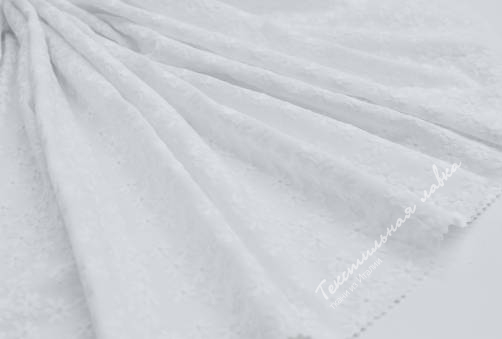Вышивка на хлопке  GSP-7446Z #white 3