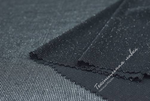 Эластичная сетка с люрексом JC-K1290216#Black 2