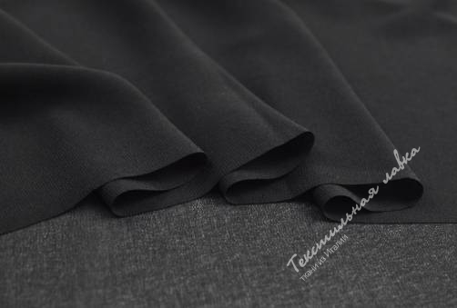 Шифон плательный #Black 2
